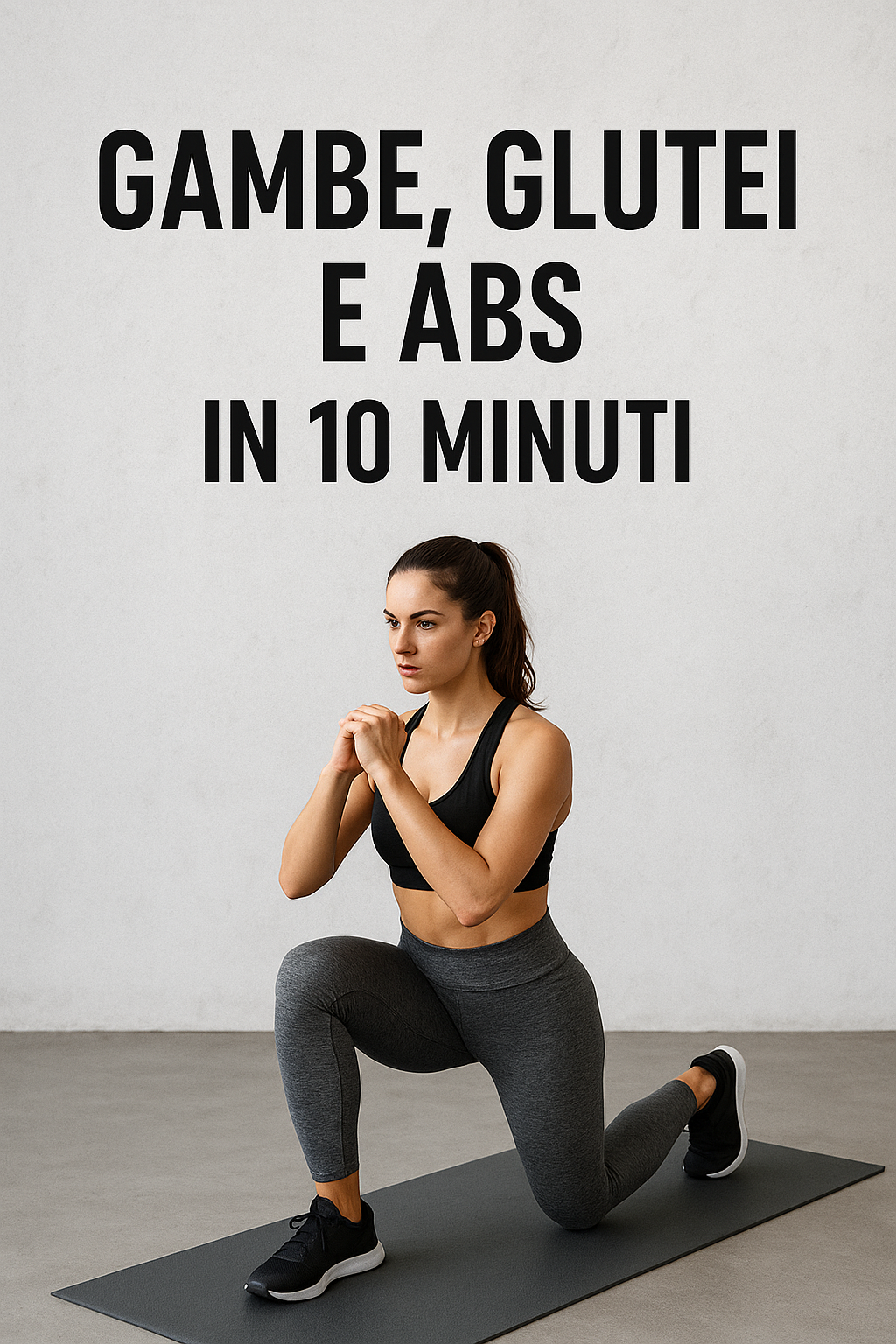 Gambe, Glutei e Abs in 10 minuti